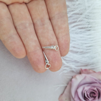 Підвіска Вейос, 4х15 мм. колір – срібло, 2 шт.