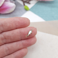 Коннектор Ангельская нежность, 14К, 4,5х14,5 мм, цвет - золото