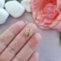 Кулон Твоя літера - Н, 18К, 10х10 мм., колір - золото