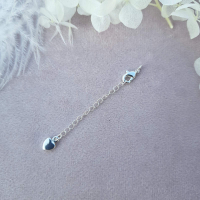 Карабин 10 мм. с цепочкой удлинителем, родий, 70 мм., сердце, цвет - светлое серебро, 1 шт. Карабин 10 мм. с цепочкой удлинителем, родий, 70 мм., сердце, цвет - светлое серебро, 1 шт.