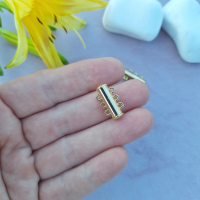 Замок багаторядний магнітний (3 ряди), 20х12 мм. 14К, колір - золото G02 Замок багаторядний магнітний (3 ряди), 20х12 мм. 14К, колір - золото G02