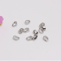 Бейл Лавор, 3х5х7 мм, родій, колір - платина, 10 шт.