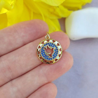 Кулон Палома, 18К, 18х20 мм., цвет - золото G01 Кулон Палома, 18К, 18х20 мм., цвет - золото G01