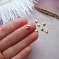 Підвіска Серце міні, 14К, 5х7 мм., 10 шт. Підвіска Серце міні, 14К, 5х7 мм., 10 шт.