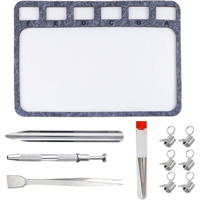 Килимок фетровий для рукоділля, роботи з бісером, L, 29х20 см Килимок фетровий для рукоділля, роботи з бісером, L, 29х20 см